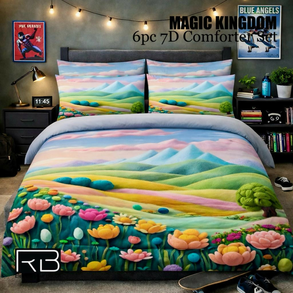 6 piece comforter set