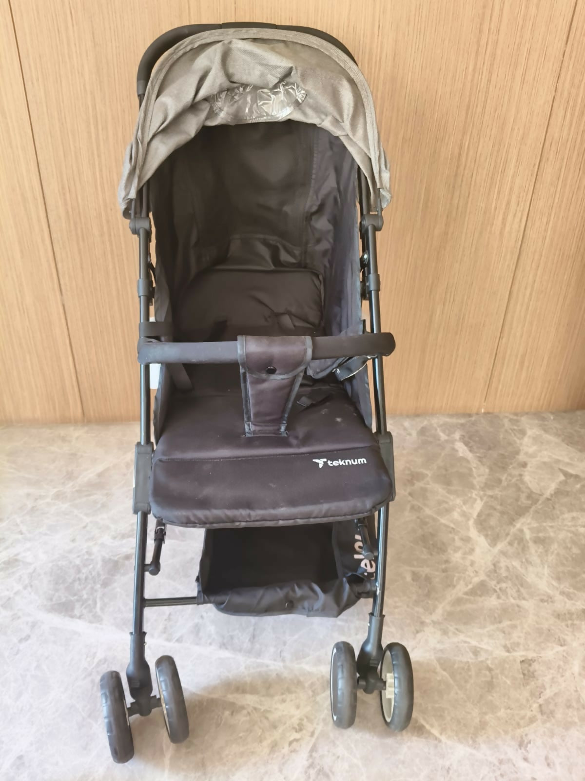 Black stroller
