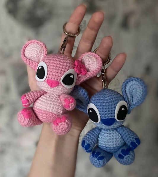 Stitch & Labubu Keychains – Cute, Durable & Fun Accessories for Bags and Keys