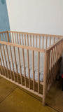 MOTHERCARE Balham Cot/Crib Bed Including Mattress