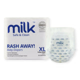 Milk Baby Diaper Yoga Pants, Size XL - 30 Pcs, 15 To 22 KG