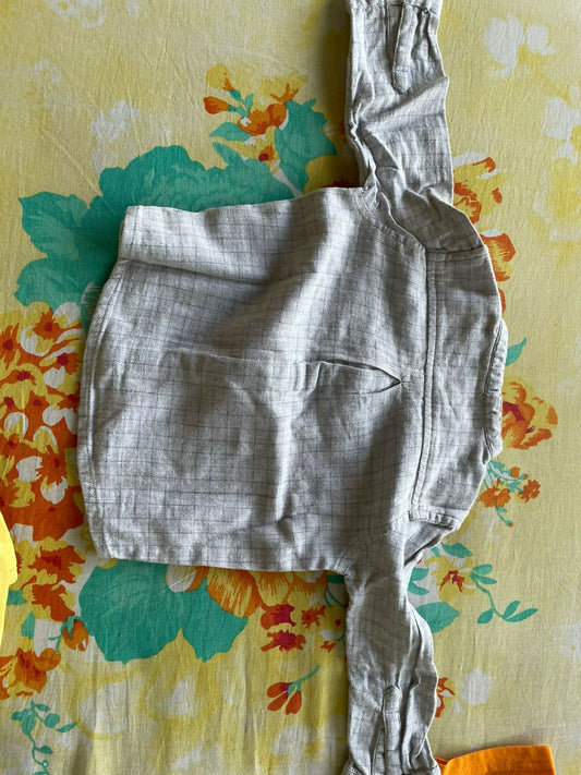 NEWBIE Flannel shirt (Imported from UK) 6-9 months - PyaraBaby