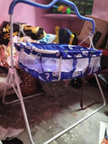 manual baby cradle, rocking cradle for newborn, portable baby cradle India, gentle rocking crib, safe baby sleeping cradle