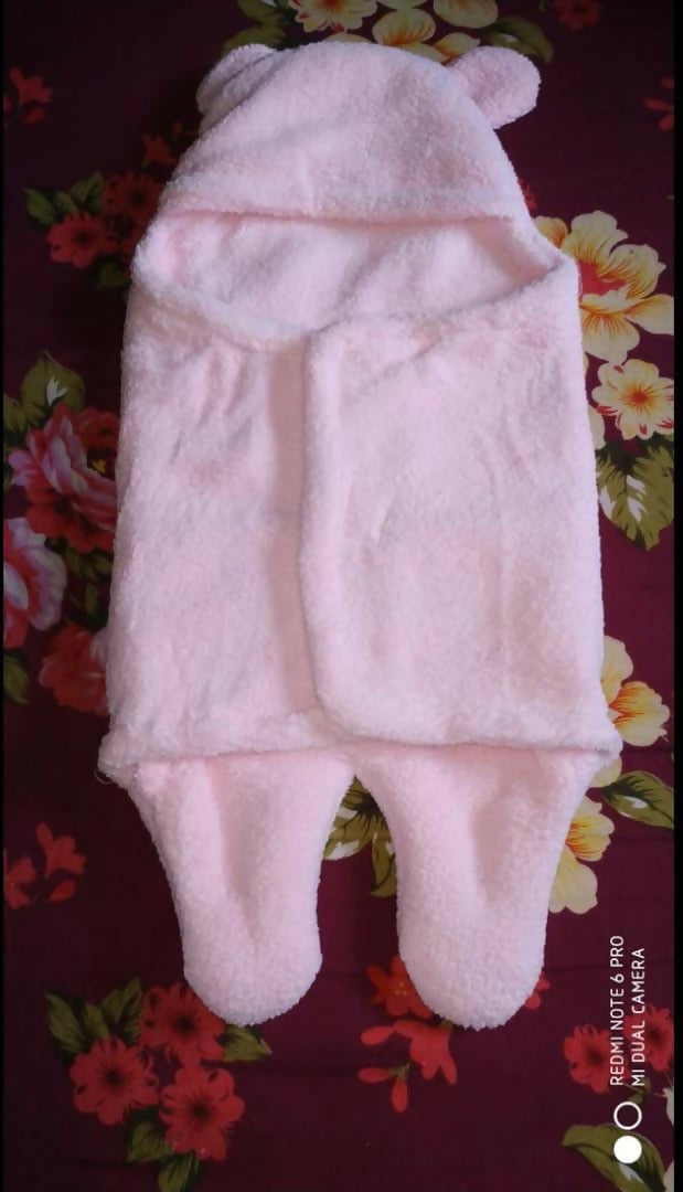 Buy Hooded Baby Blanket Cum Sleeping Bag – soft, warm, and multi-use comfort for newborns.