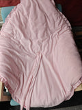 Teddy Print Baby Wrapper-Pink
