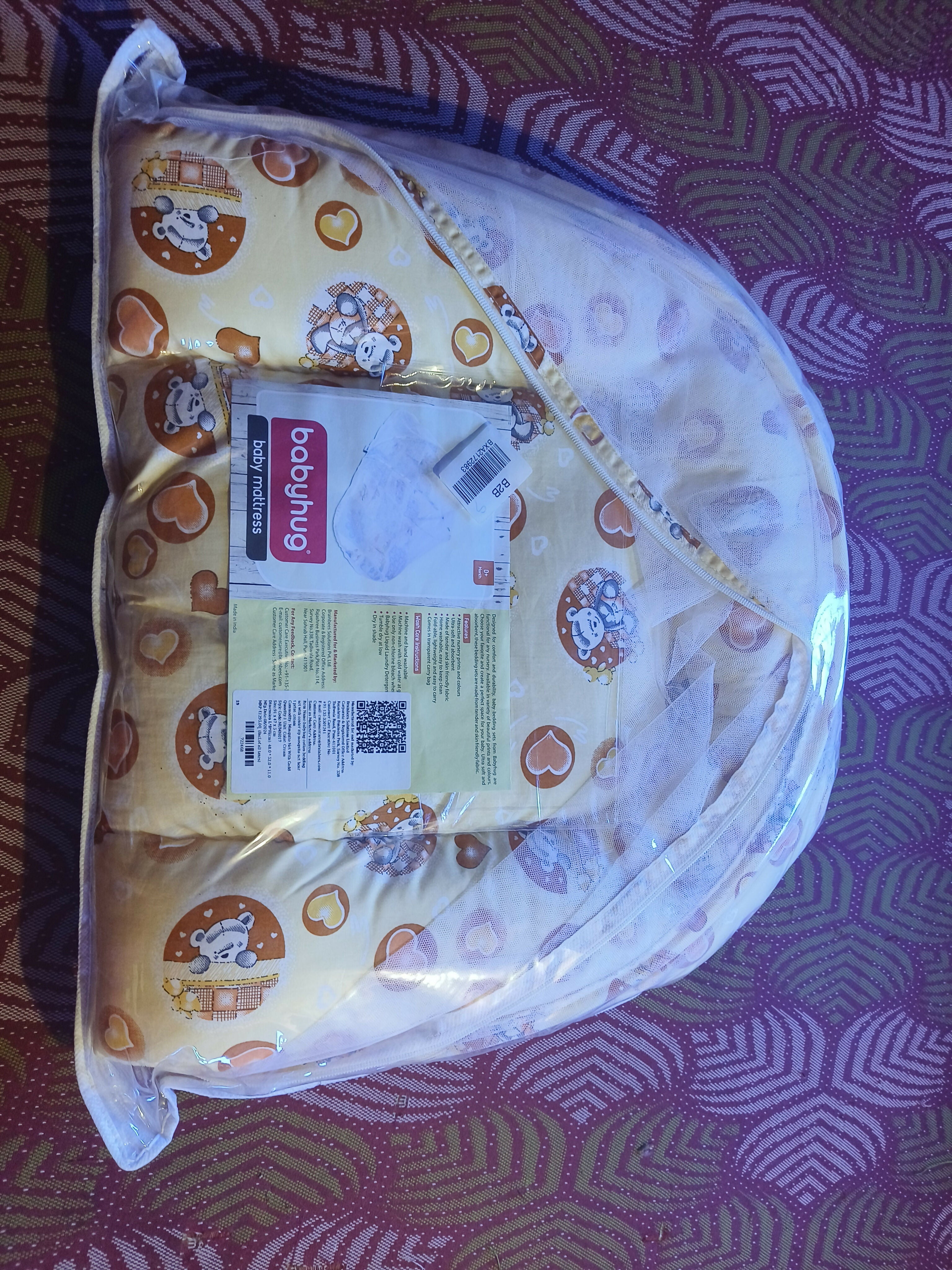 BABYHUG Baby Bed/ Sleeping Bag With Mosquito Net