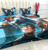 LIFESTYLE COLLECTION Digital Panel Print Cotton Bedsheet Set