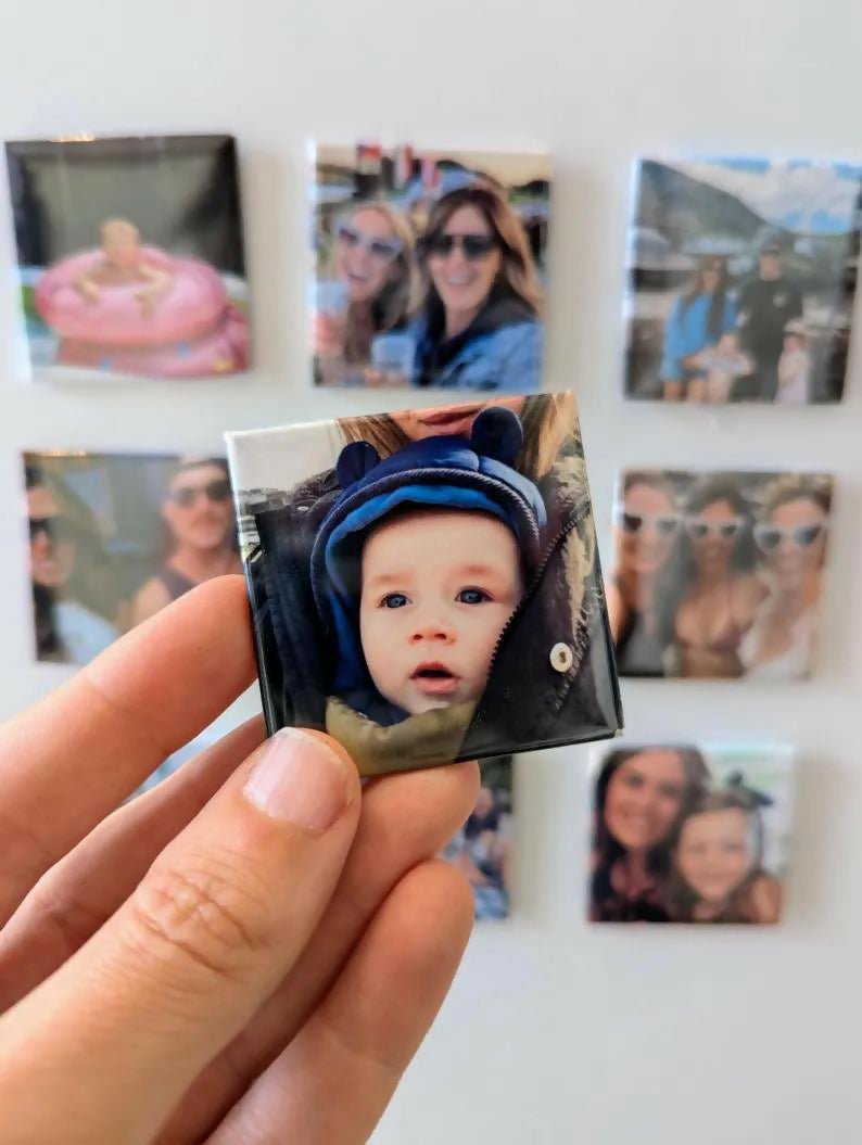 Custom Personalised Photo Fridge Magnet Gifts