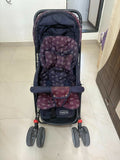 BABYHUG Cocoon Stroller/Pram With Reversible Handle - Dark Navy Blue
