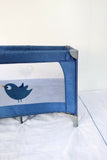 LUVLAP Foldable Baby Playpen Indoor Safety Play Yard, blue