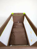 LUVLAP Sunshine Baby Playpen Travel Cot Foldable with Mosquito Net