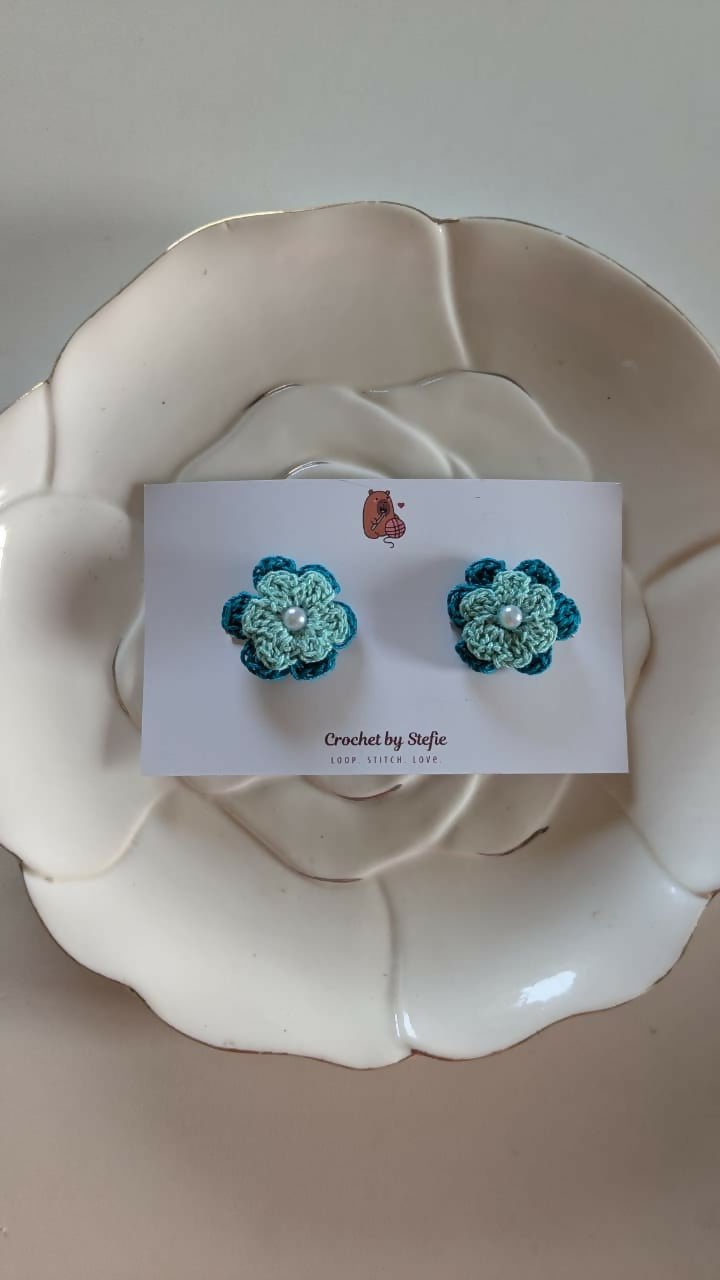 Crochet Hair Clips