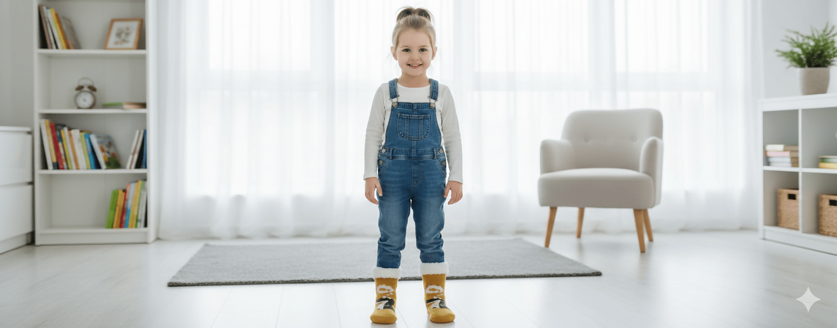 Winter socks for kids pack of 2 pair