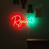 PERSONALIZED Special Kids Room Neon Name Plate with Motif
