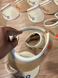 Personalised Beach Visor Caps