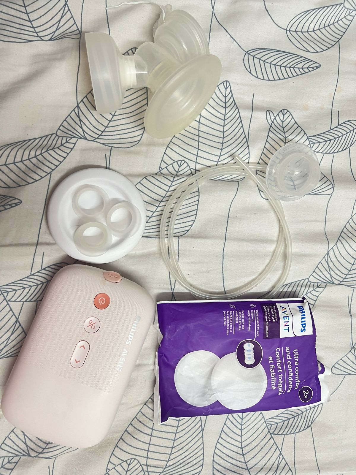 Breast pump parts and packaging