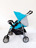 Graco Mirage Baby Stroller Reclining Seat 5-Point Harness Foldable B121
