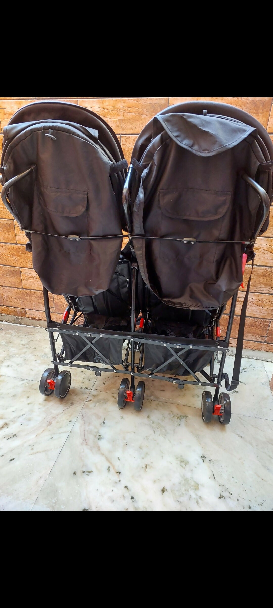 R FOR RABBIT Twin Pram Stroller