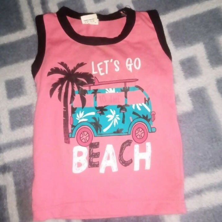 Sleeveless Tshirt & cotty (Combo of 2) - PyaraBaby