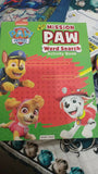 PAW PATROL: Mission Paw – Word Search Activity Book
