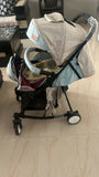 R FOR RABBIT Rock & Roll Baby Stroller/Pram – Stylish 2-in-1 Stroller & Rocker (Sea Green)