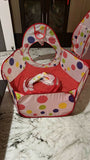 BABY BUCKET Tent House, Lightweight & Durable Playhouse for Kids, Easy Setup for Indoor & Outdoor Fun.