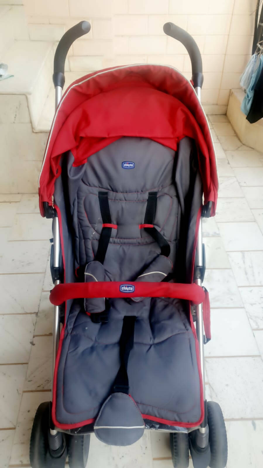 CHICCO Multiway Evo Stroller/Pram- Red