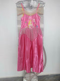 Barbie Dress/Frock 2 in 1 Pink and Yellow - PyaraBaby