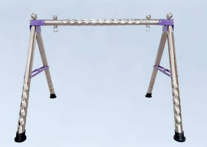 Stainless Steel Cradle for Baby/ Folding Cradle - PyaraBaby