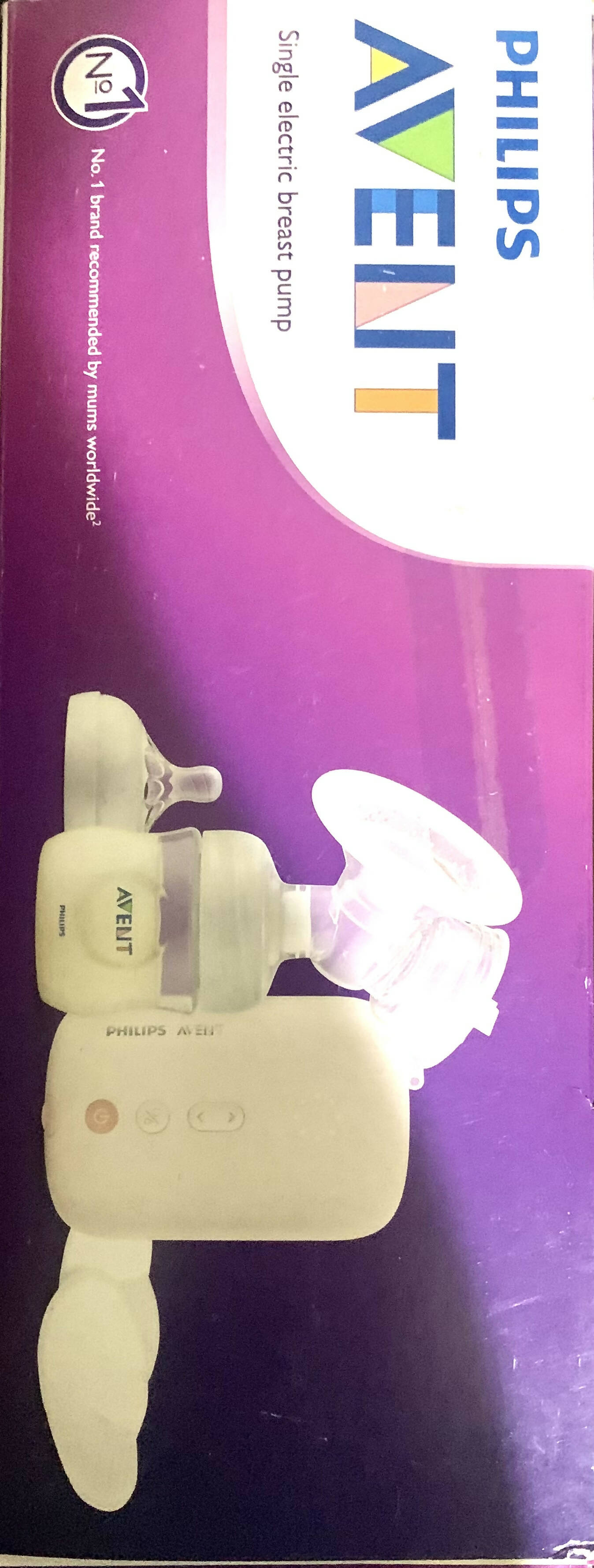 PHILIPS AVENT Electric Single Breast Pump SCF395/11, - PyaraBaby