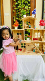 Wooden Doll House- Multi Arrangement 3 Storied Play Set - PyaraBaby