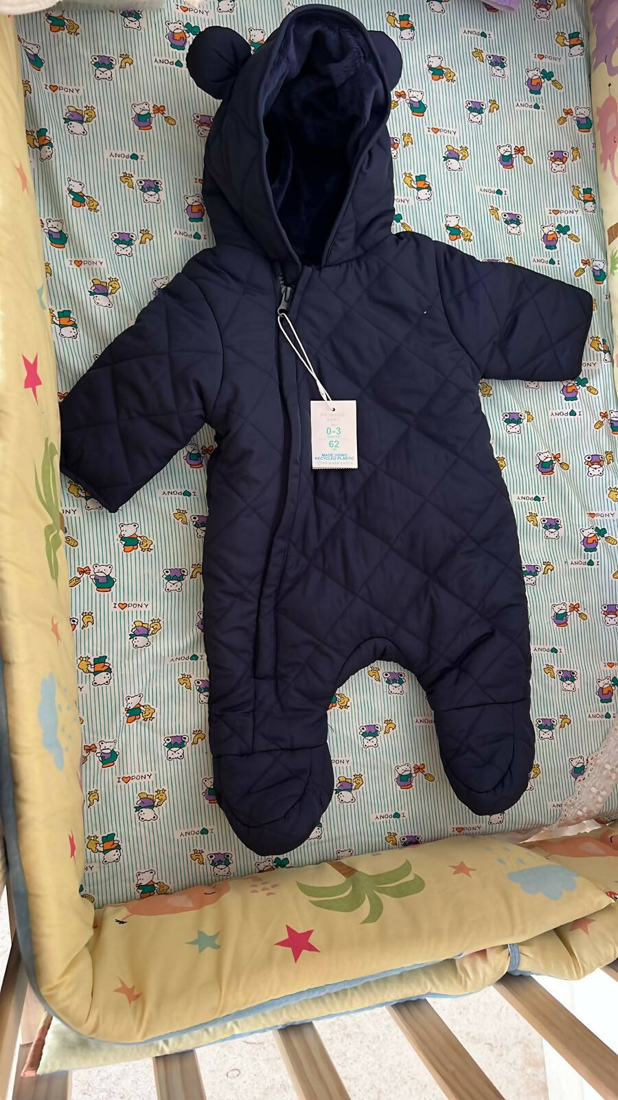 Baby winter full body hot sale suit