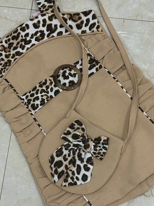 Beige Dress / Party wear for baby girl - PyaraBaby