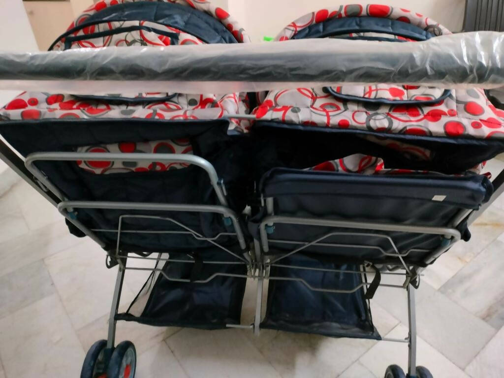 HARRY & HONEY Twin baby stroller /pram - PyaraBaby