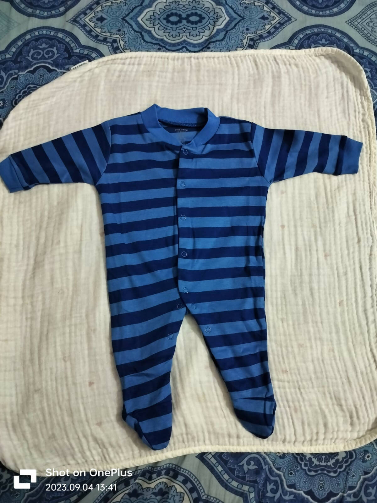1st STEP Sleepsuit for Baby - Set of 2 - PyaraBaby