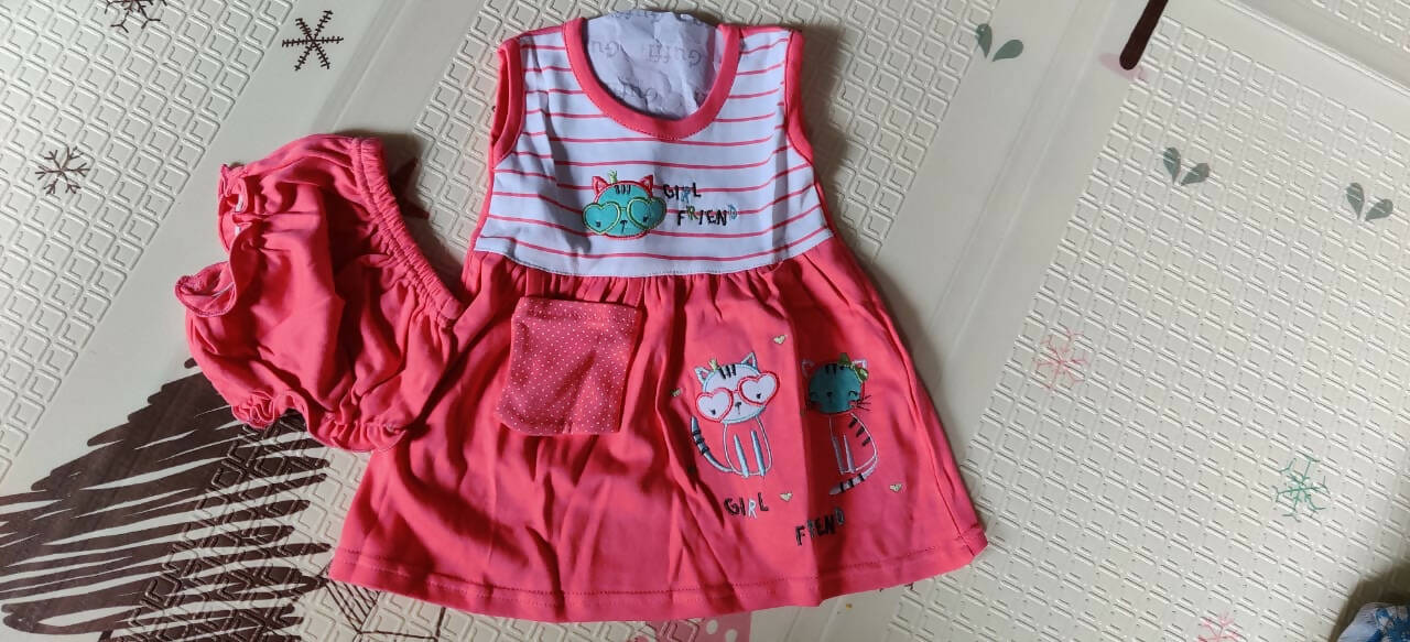 Frock with Shorts for Baby Girl - PyaraBaby