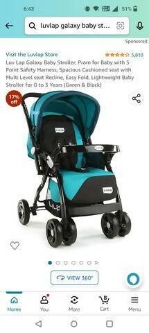 Baby stroller luvlap outlet