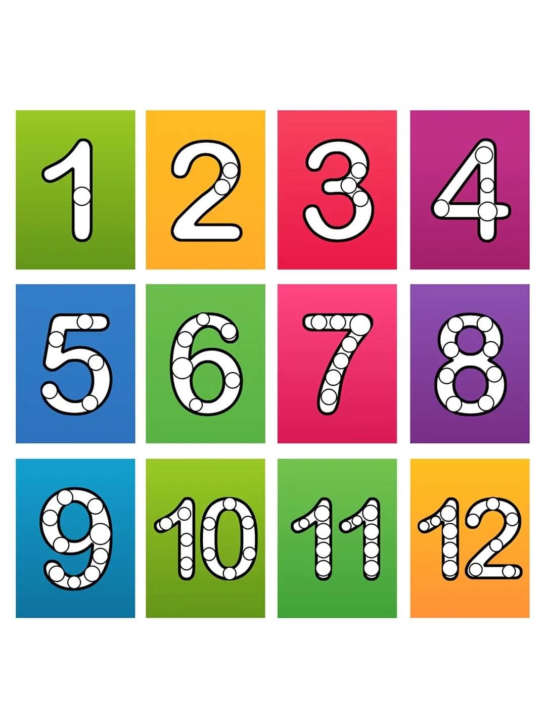 ILEARNNGROW Numbers Flash Cards for kids, Number Recognition, Preschool Education, Educational Activities, Learning Numbers, Counting Skills - PyaraBaby