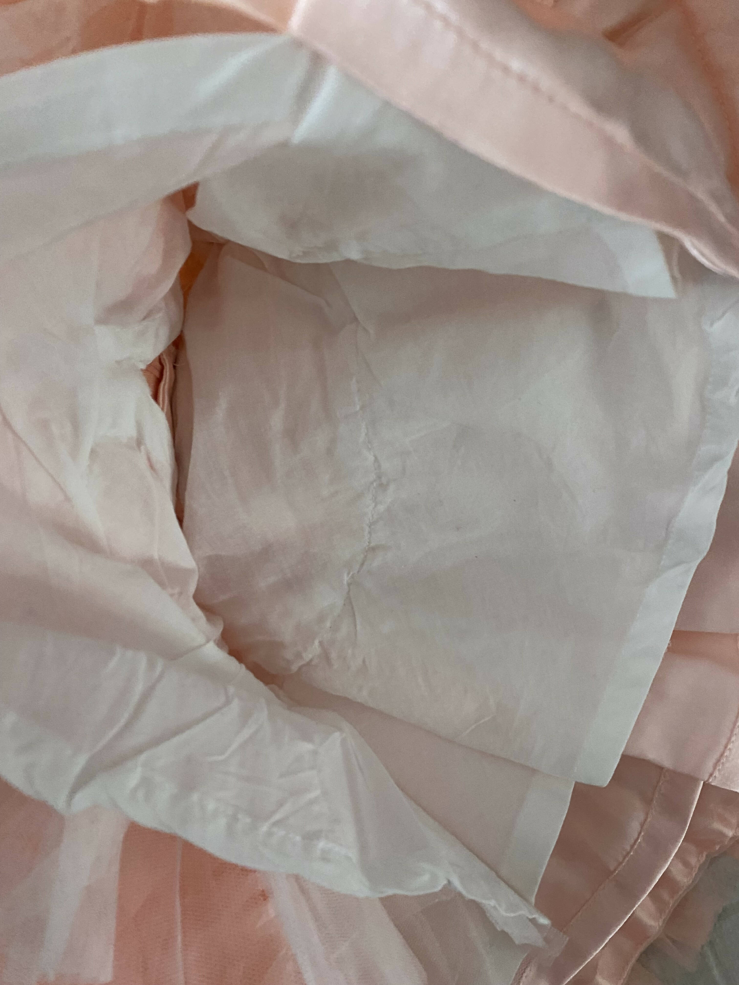 1st Birthday Peach Frock/Dress for Baby Girl - PyaraBaby