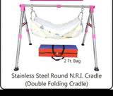 Stainless Steel Cradle for Baby - PyaraBaby