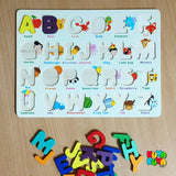 English Alphabets A-Z Educational Puzzle Board for Kids (Pack of 1) - PyaraBaby
