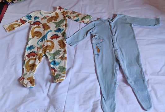 MINI CLUB Set of 2 Rompers for Baby - PyaraBaby