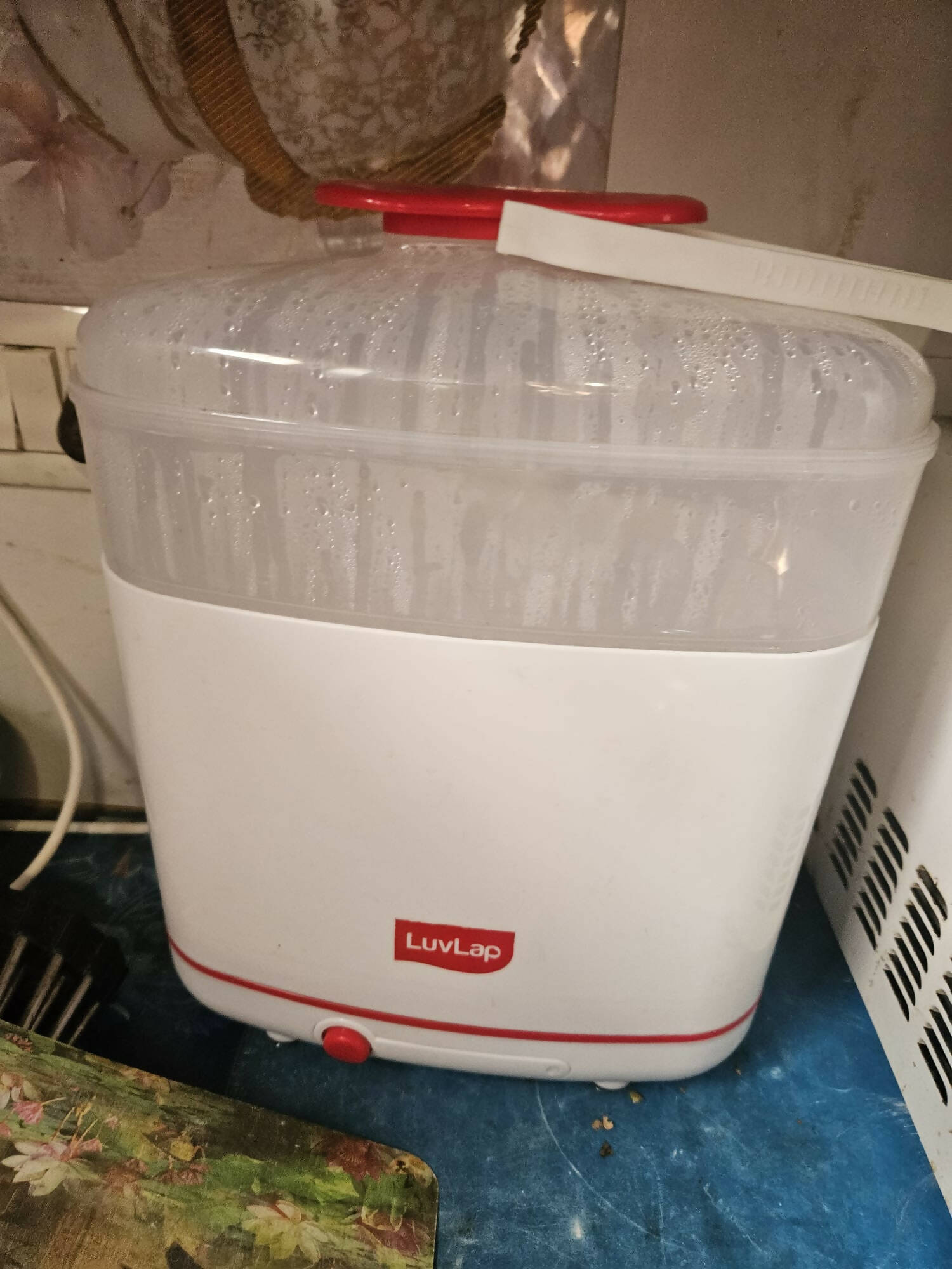 LUVLAP 3-in-1 Baby Bottle Steam Sterilizer/Steriliser