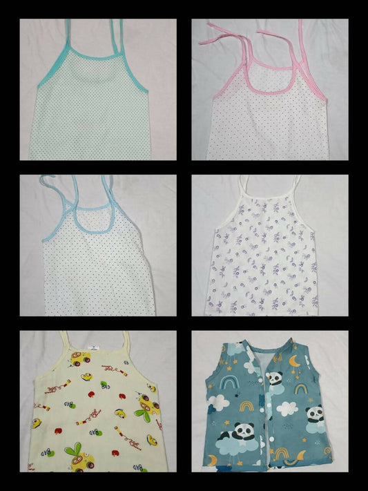 Newborn Jablas | 0-3 months | Set of 6 - PyaraBaby