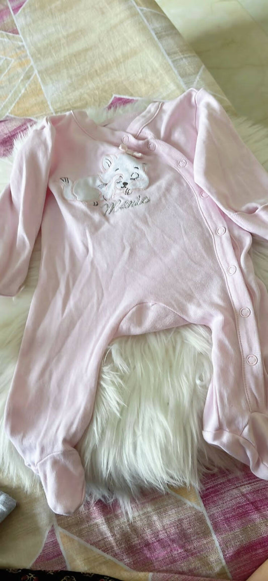 MOTHERCARE Rompers with Interlock Mittens - Set of 2 - PyaraBaby