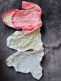 Newborn Baby Girl Rompers (Set of 3) - PyaraBaby
