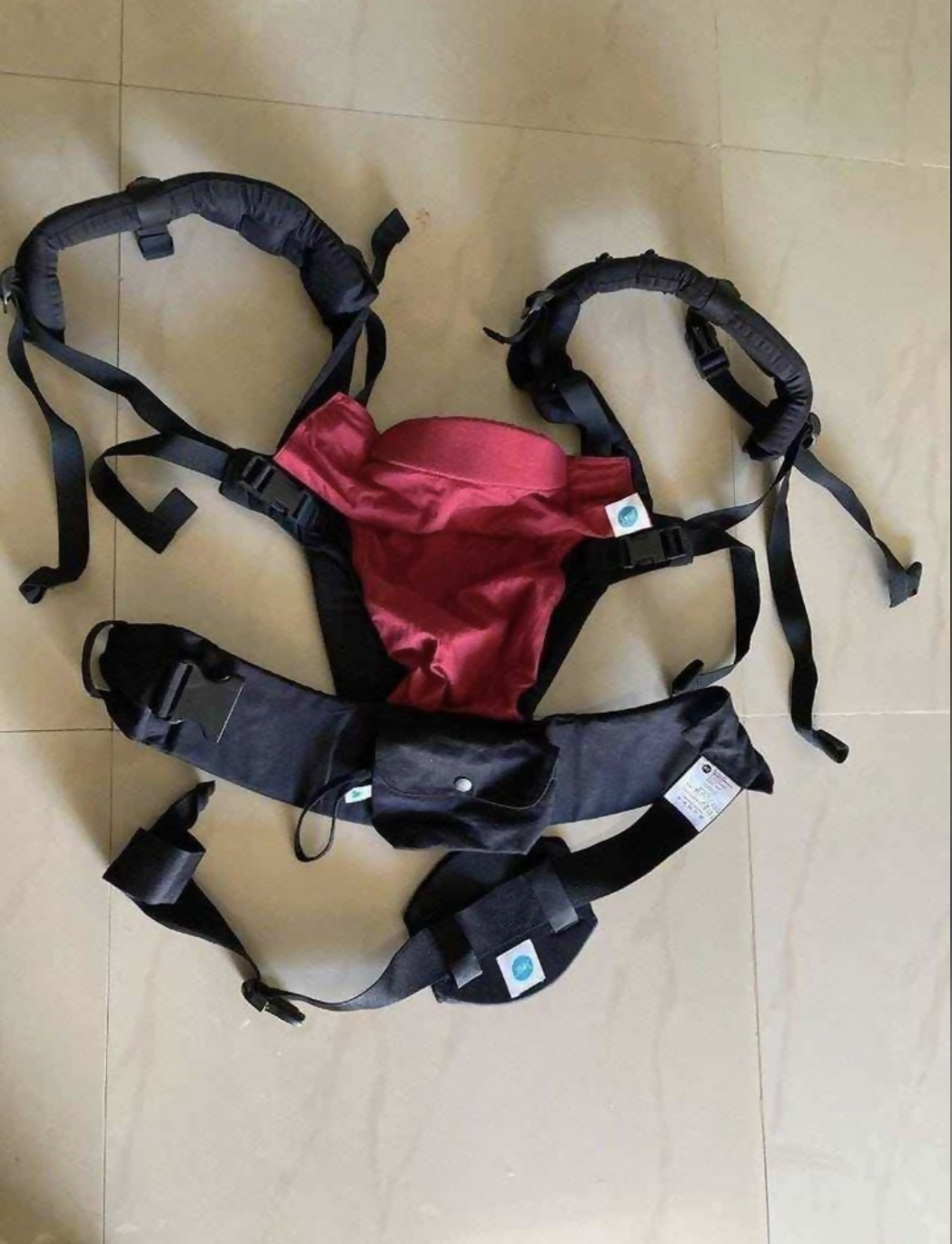 Soul Slings Linen Aseema Baby Carrier PyaraBaby