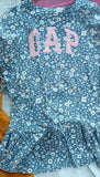 GAP Causual Frock/Dress Blue Colour For Baby Girl - PyaraBaby