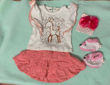 TOFFY HOUSE Midi & Top With Booties And Hairband - PyaraBaby