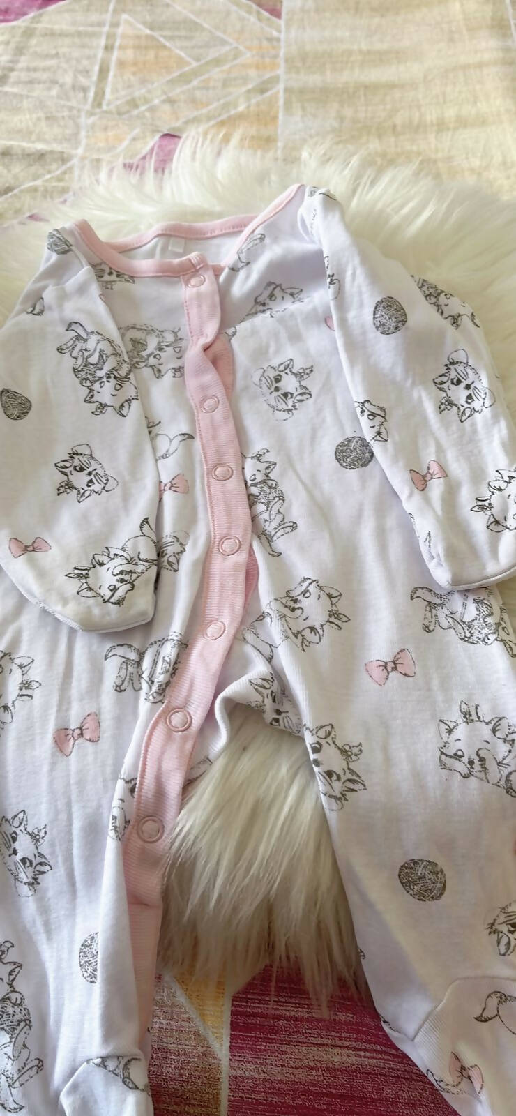 MOTHERCARE Rompers with Interlock Mittens - Set of 2 - PyaraBaby